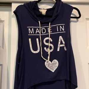 Women’s hooded tank